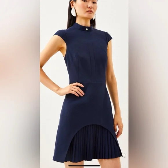 knee length dresses for ladies Military Tailored Mini Dress  Boiilife